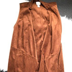 Chicos FAUX-SUEDE ELONGATED VEST